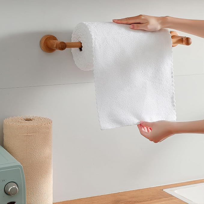 80 Pack Microfiber Cleaning Cloth Roll, Lint Free Rags & Tear Away Reusable - Image 4