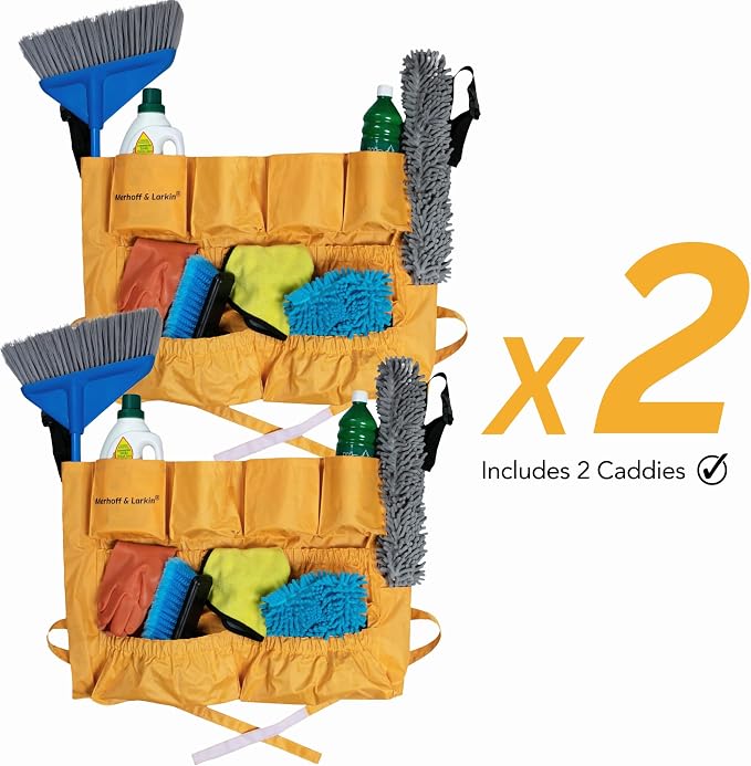 Trash Can Caddy Bag | Fits 32-55 Gallon Can | Brute & Uline Compatible | Heavy - Image 3