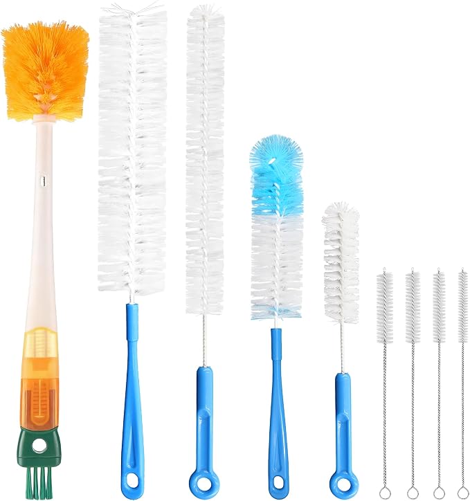 9Pcs Bottle Cleaning Brush Set by Unknown