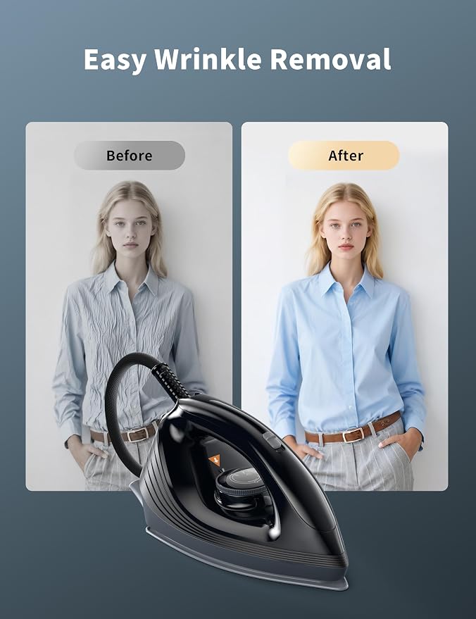 Sundu Iron Steamer for Clothes, 1600W Steam Station Professional Steam Iron For - Image 5