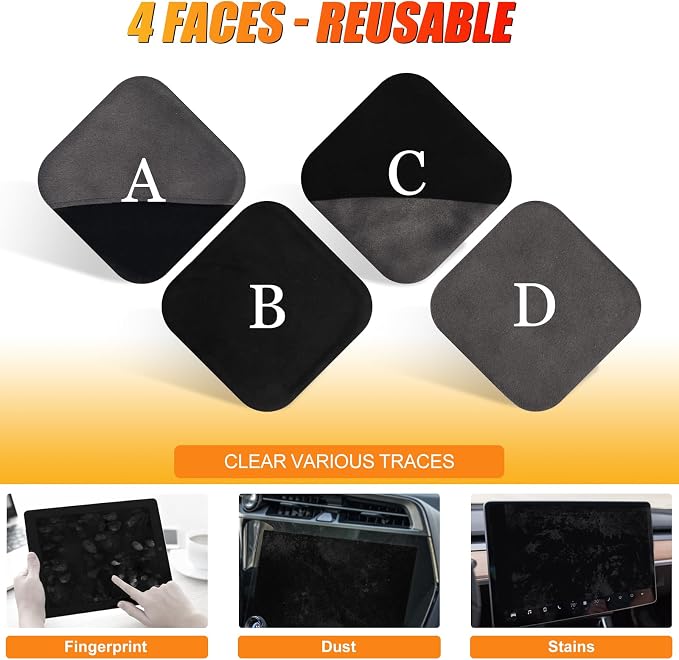 SuperKaKa Car Screen Cleaner- Vehicle Touchscreen Microfiber Cleaning Cloth - Image 7