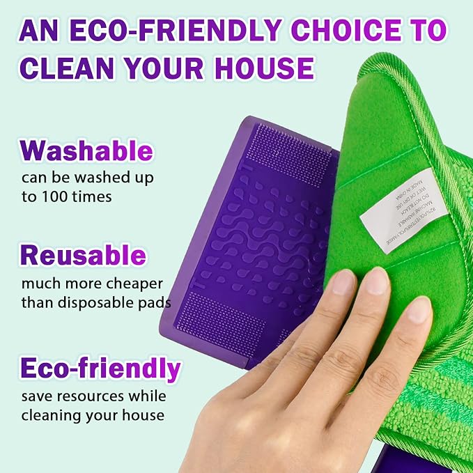 Orighty Reusable Mop Pads Compatible - Image 3