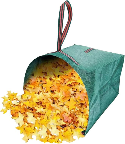 Leaf Collector, Large Yard Dustpan-Type Lawn and Leaf Bags, 53-Gallon Reusable by RISETEX