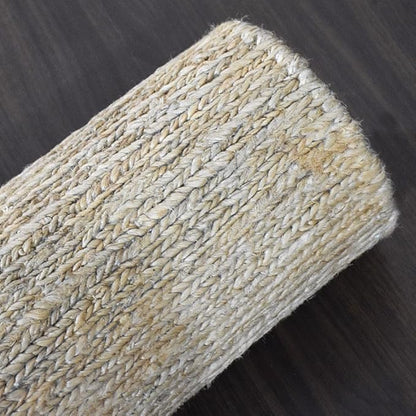 Rugsotic Carpets Hand Woven Flat Weave Kilim Wool ECO-Friendly Area Rugs - 6'x6', Square Shape, Charcoal Color, Solid Plain Design, Low Pile Handmade Area Rugs for Living Room, Bed Room (D00111)