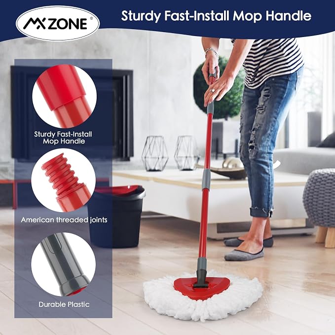 Spin Mop Handle Replacement Compatible - Image 6