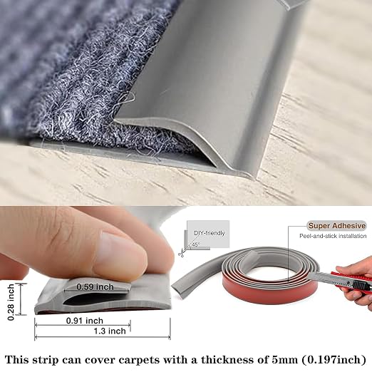 Self Adhesive Carpet Transition Strip - Image 2