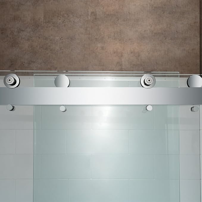 Woodbridge Frameless Shower Doors 56-60" Width x 76" Height - Image 5