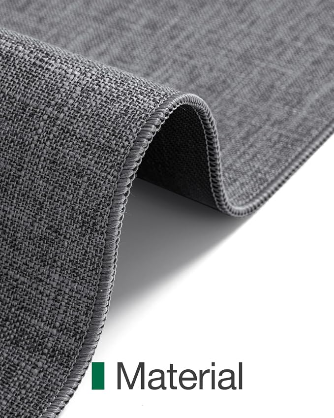LUMI Indoor Door Mat 24"x36", Ultra Thin Low Profile Non-Slip Doormat - Image 6