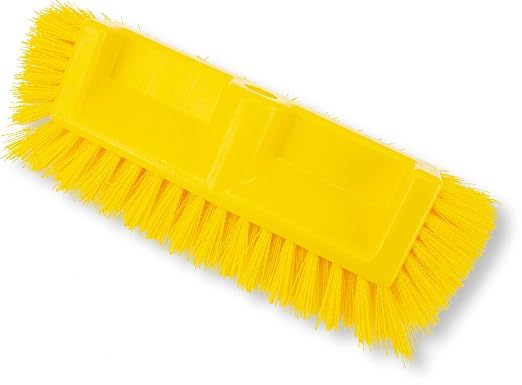 SPARTA Multi-Level Tile Scrub Brush 12" Wide Brush Head, Heavy-Duty Tile - Image 3