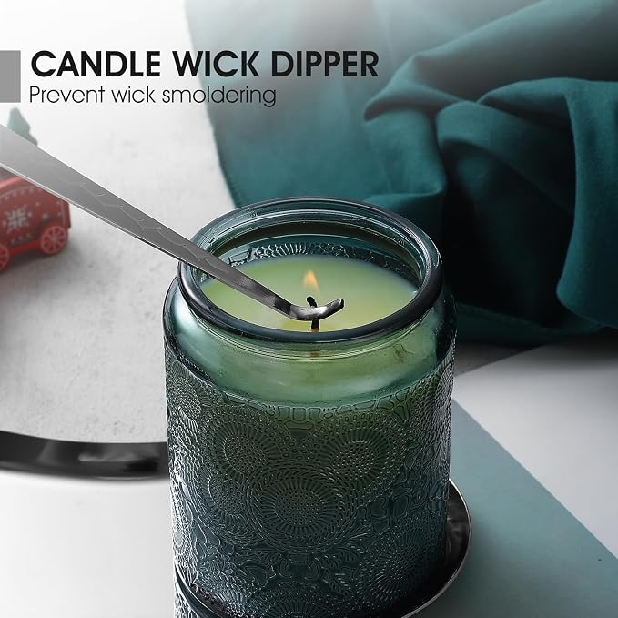 PATOISE 3 in 1 Candle Accessory Set, Candle Wick Trimmer Cutter, Candle Snuffer - Image 5