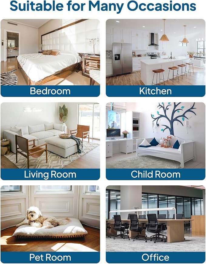 Air Purifier for Home Bedroom, Cobectal Room Air Cleaner - Image 9