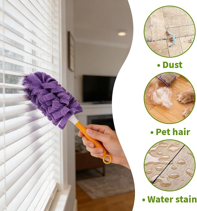 360° Electrostatic Duster Refills, Reusable & Washable Pads - Image 3