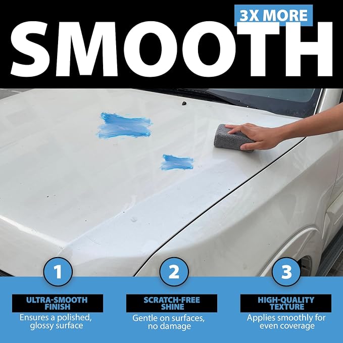 Microfiber Applicator Pad Rectangle Microfiber Applicator Sponges Lint Free - Image 5