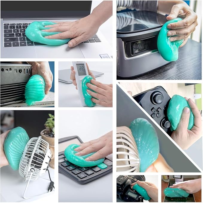 ASFSKY Cleaning Gel for Car Dust Cleaner Car Interior Slime for Detailing Putty - Image 5