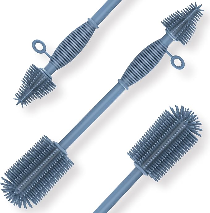 Silicone Bottle Brush, Double Sided - Image 6