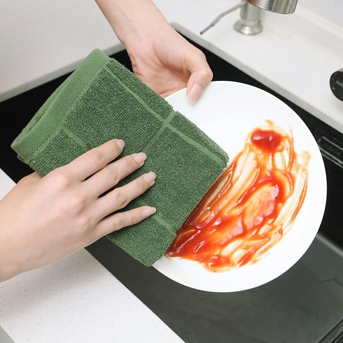 Glynniss Kitchen Towels Pack of 6pcs, Cotton Dish Towels - Image 4