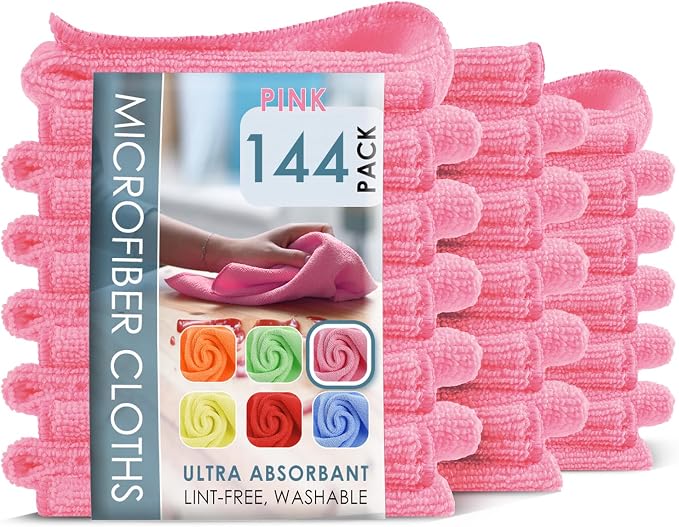 Hearth & Harbor Microfiber Cleaning Cloth, Towels by HearthHarbor