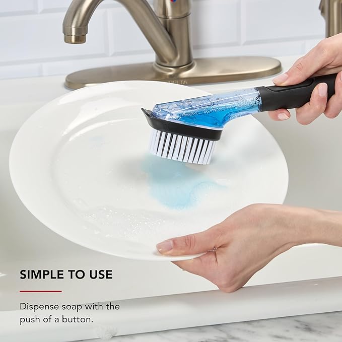KitchenAid Soap Dispensing Sink Brush - Image 5
