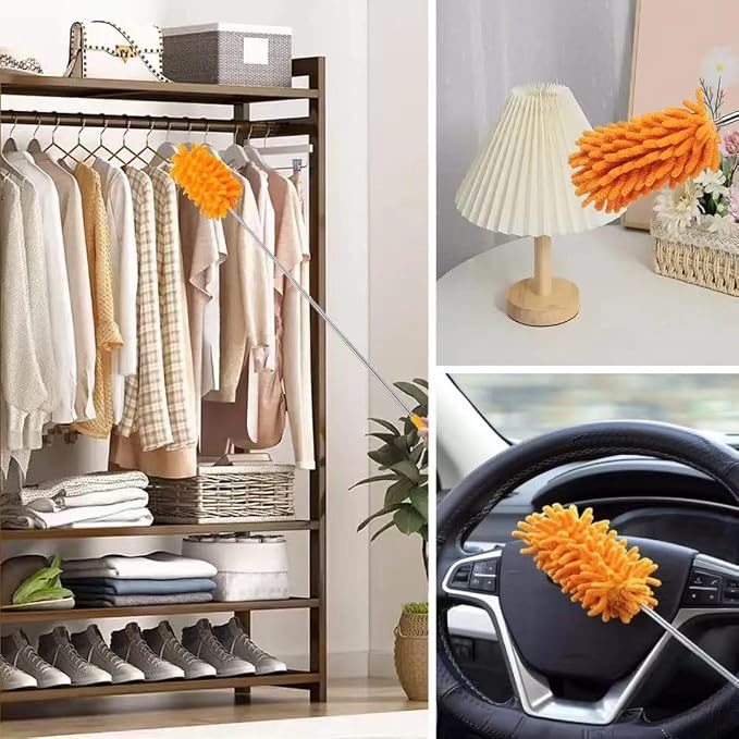 Microfiber Duster for Cleaning, Small Dusters for Cleaning Office Car Computer - Image 5