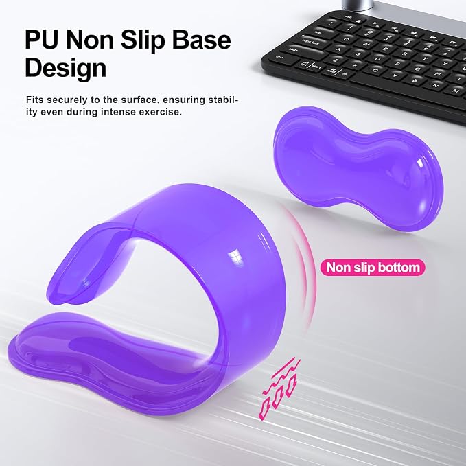 Gel Keyboard and Mouse Wrist Rest Set, Comfort Ergonomic Wrist Support - Image 5