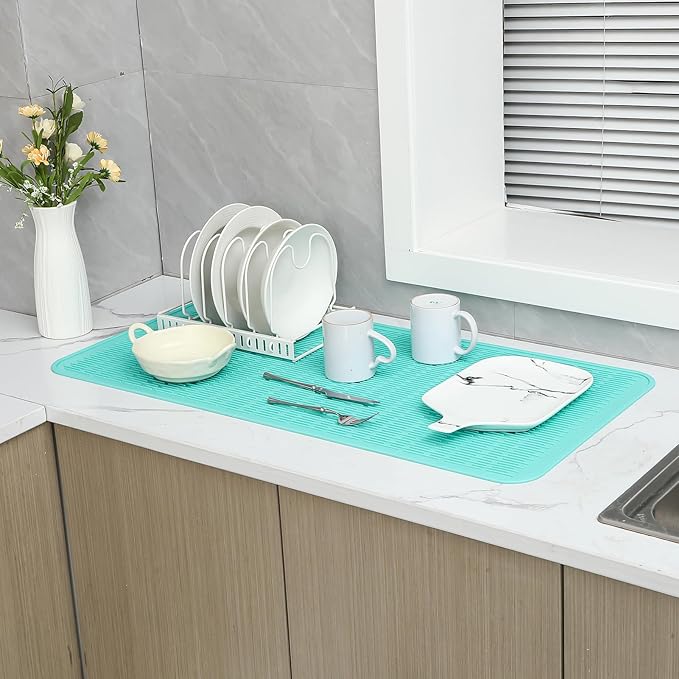 Silicone Dish Drying Mat for Multiple Usage, Easy clean, Eco-friendly, - Image 6