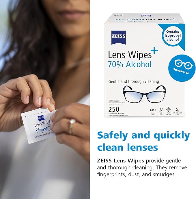 ZEISS Pre-Moistened Lens Cleaning Wipes - Image 5