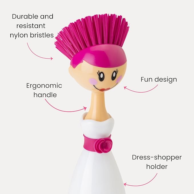 Vigar Dolls April Dish Brush - Image 3