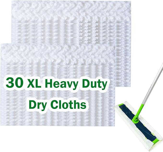 XL Heavy Duty Dry Sweeping Cloth by SoliFairy