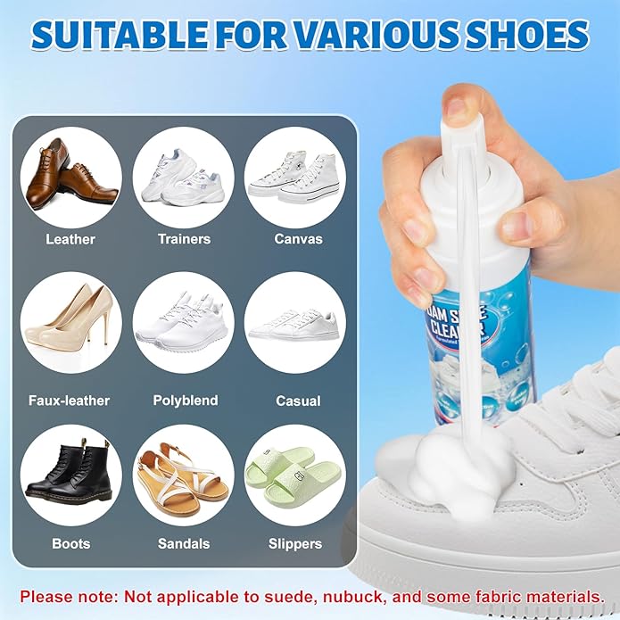 Shoe Cleaner, Sneaker Cleaner Foam - Image 4