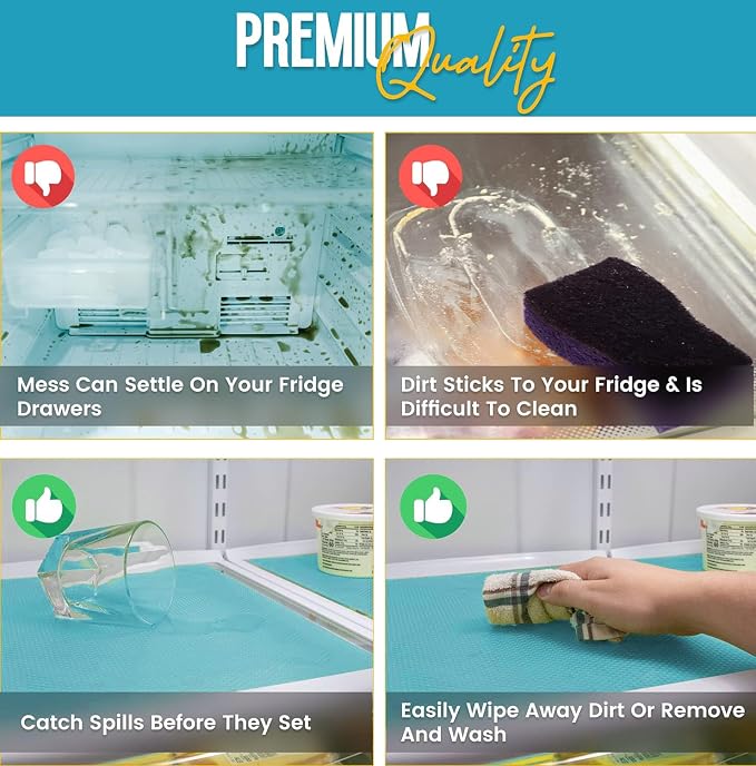 Refrigerator Liners for Shelves by Linda’s Essentials - Image 2