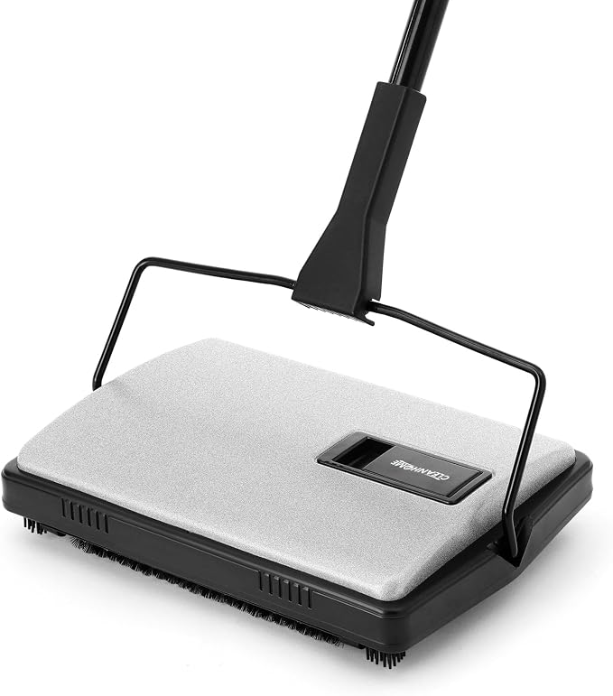 Carpet Sweeper Manual Cordless by CLEANHOME