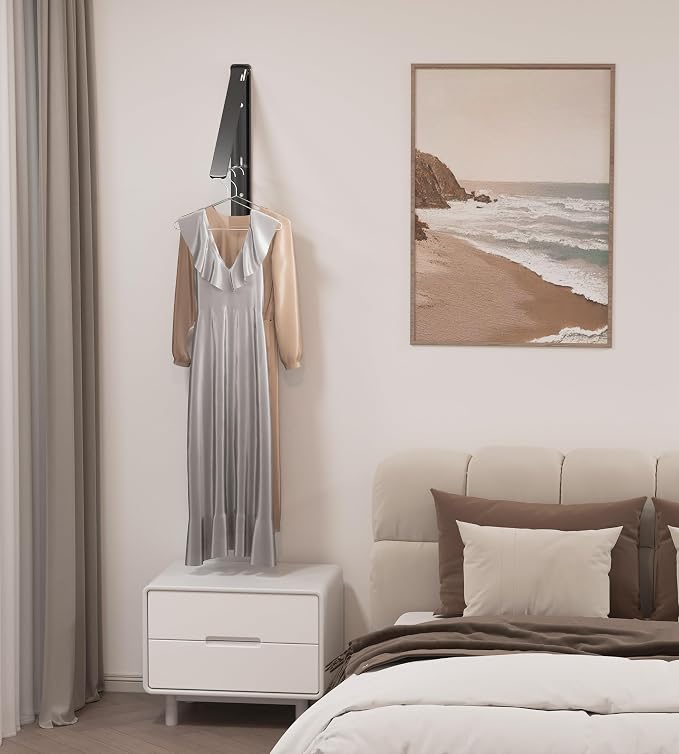 Dr.DJ Clothes Drying Rack Wall Mounted, Retractable & Foldable Clothes Hanger - Image 5