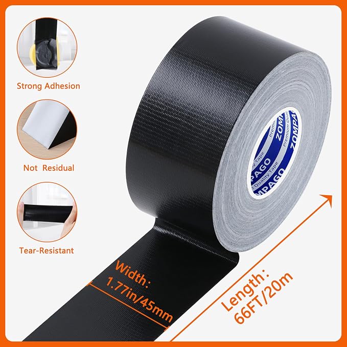Strong Adhesive Cloth Weather Stripping Tape - Image 2