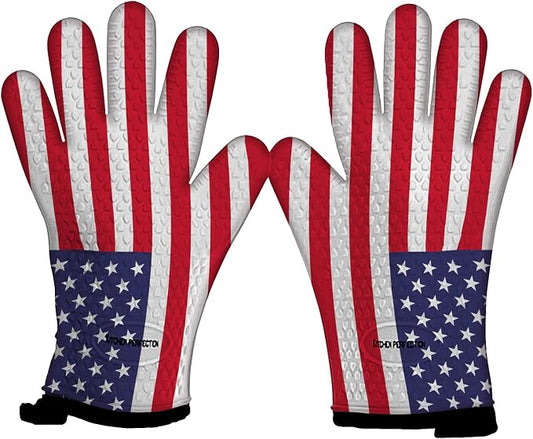 Kitchen perfection XL Silicone Smoker Oven Gloves-Extreme Heat Resistant BBQ by Kitchenperfection