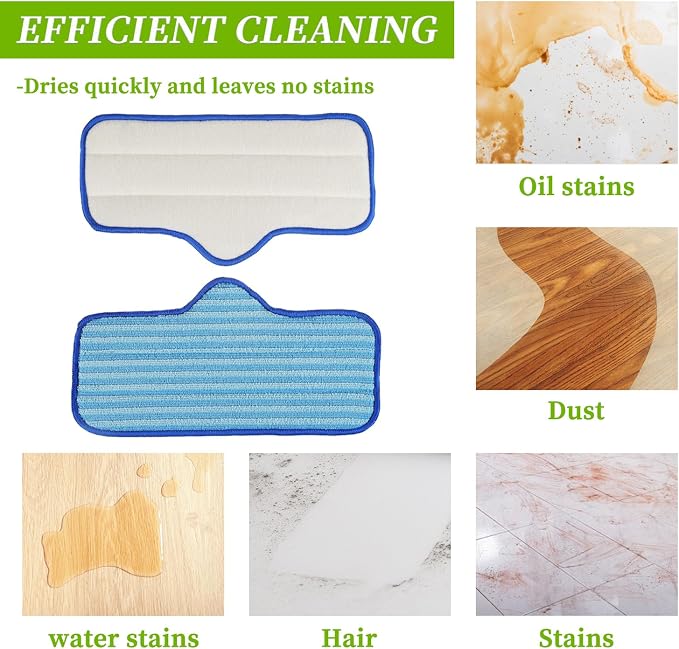 Reusable Microfiber Steam Mop Pad fit - Image 5