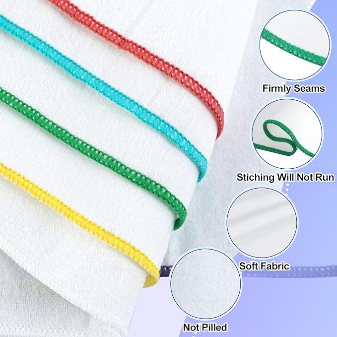 54 Packs Flannel Cloth Baby Wipes Reusable Baby Wipes - Image 6