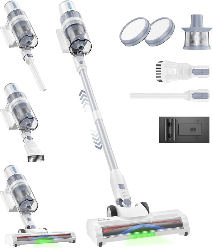 Cordless Vacuum Cleaner, 45KPA Stick Vacuum Cleaners by Unknown