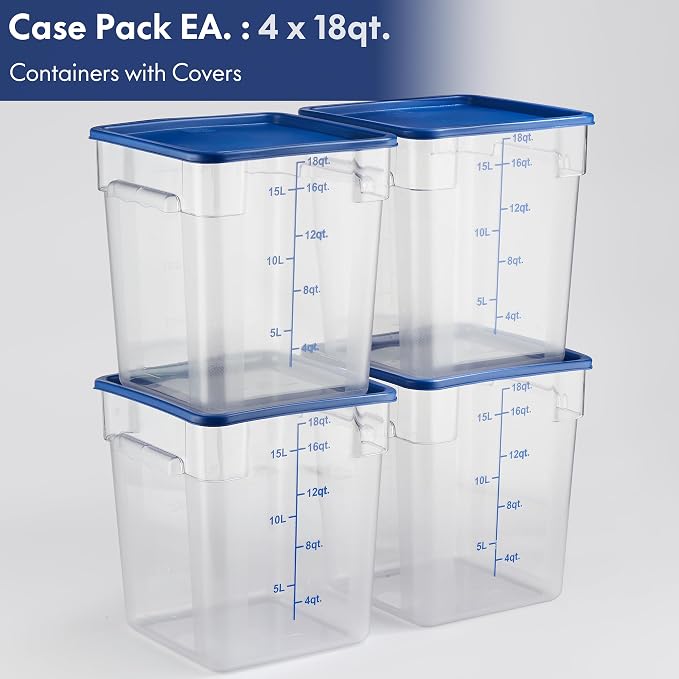 CURTA 4 Pack Food Storage Containers - Image 2