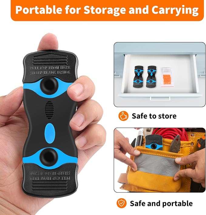 Plastic Razor Blade Scraper Double Ended - Image 6