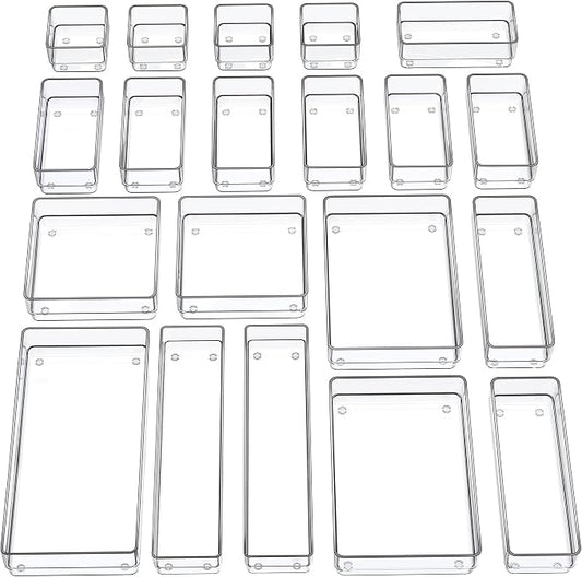 SMARTAKE 20-Piece Drawer Organizer by SMARTAKE
