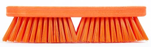 SPARTA Plastic Floor Scrub Brush, Brush Head Only, Deck Brush by SPARTA