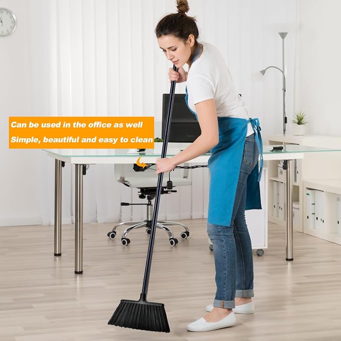 54 Inch Long Metal Handle Household Broom - Image 2