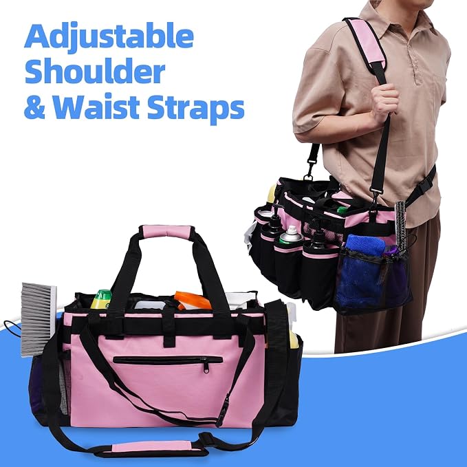2 Large Cleaning Supplies Bags for Housekeepers for Kitchen - Image 5