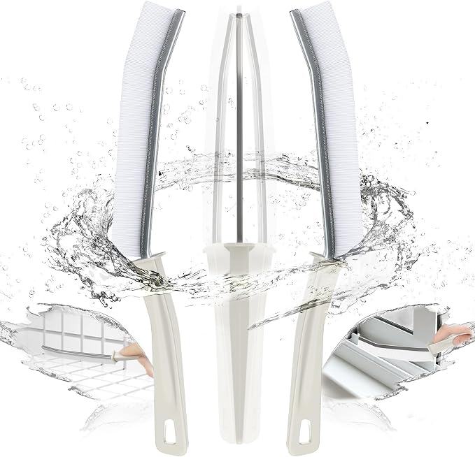 IBB 3PCS Hard Bristle Crevice Cleaning Brush, Small Cleaning Brush by IBBCreviceCleaningTool