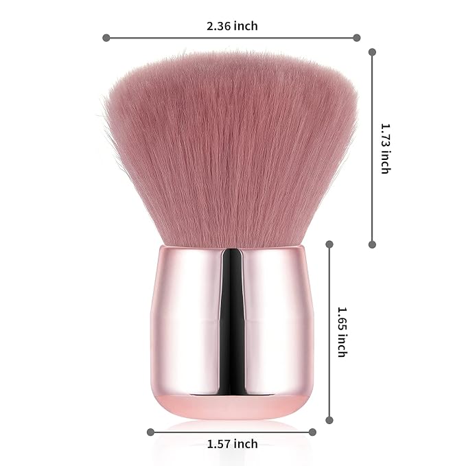 Vaincre Nail Art Dust Powder Remover Brush, Soft Nail Art Dust Cleaner Brush - Image 4