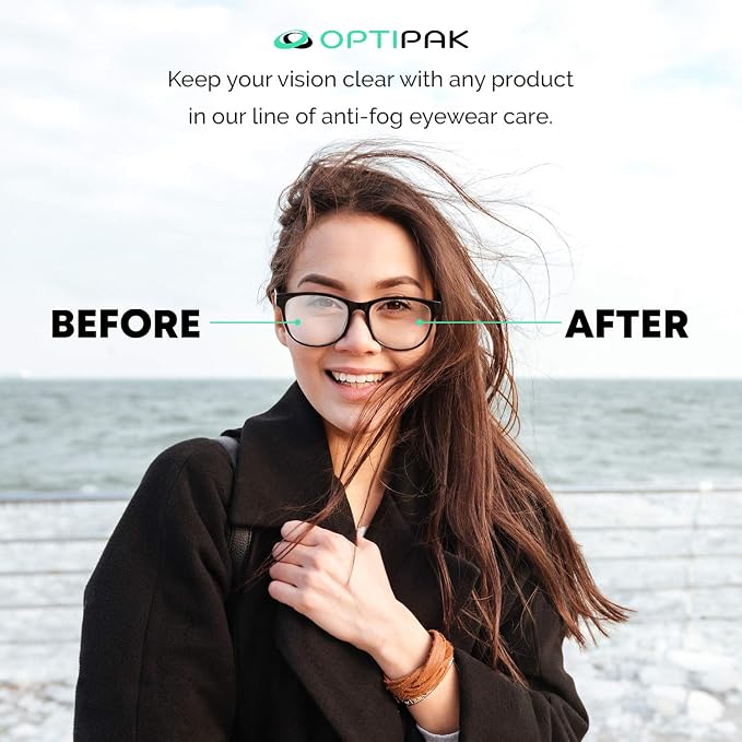 Anti Fog Wipes for Glasses, Binoculars, Face Shields, Ski Masks or Swim Goggles - Image 5