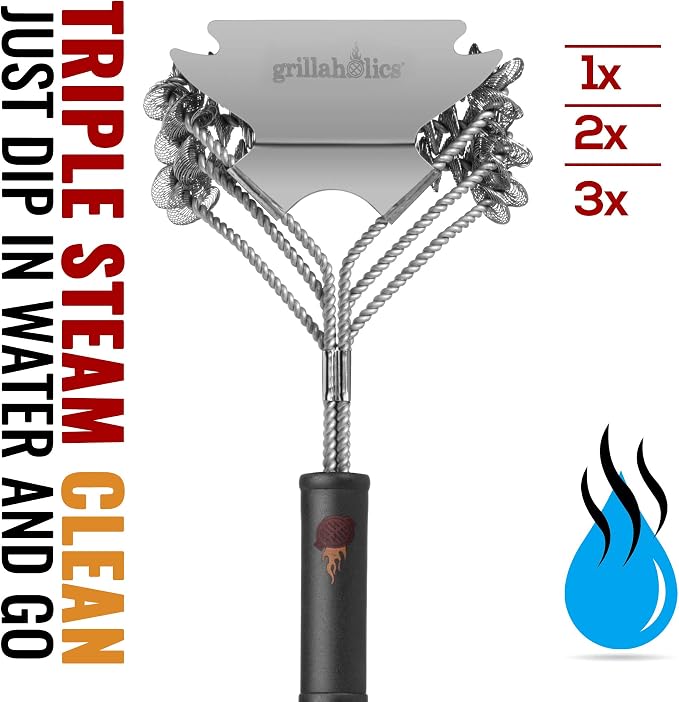 Grillaholics Grill Brush for Outdoor Grill - Image 4