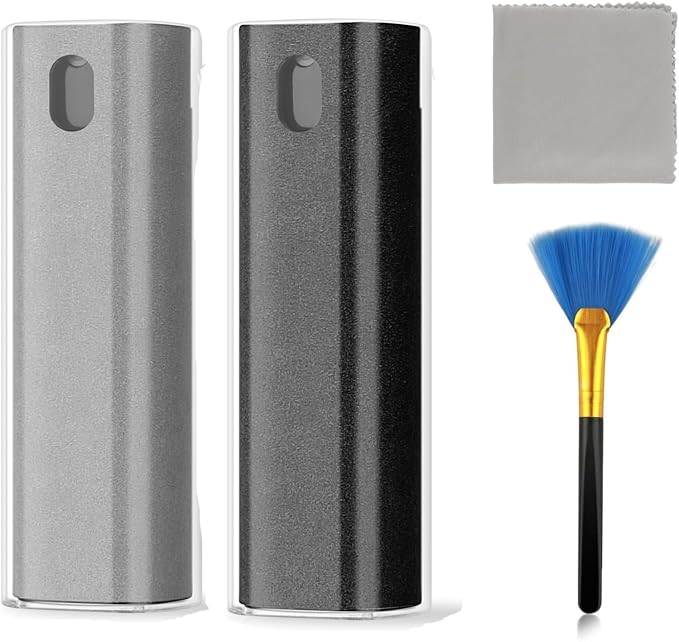 Fingerprint Proof Screen Cleaner, 3 in 1Touchscreen Mist Cleaner Spray Wipe by usefulpro