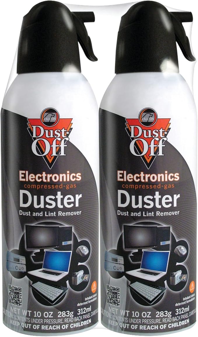 Dust-Off Compressed Gas Dusters, 10 Oz by Dust-Off