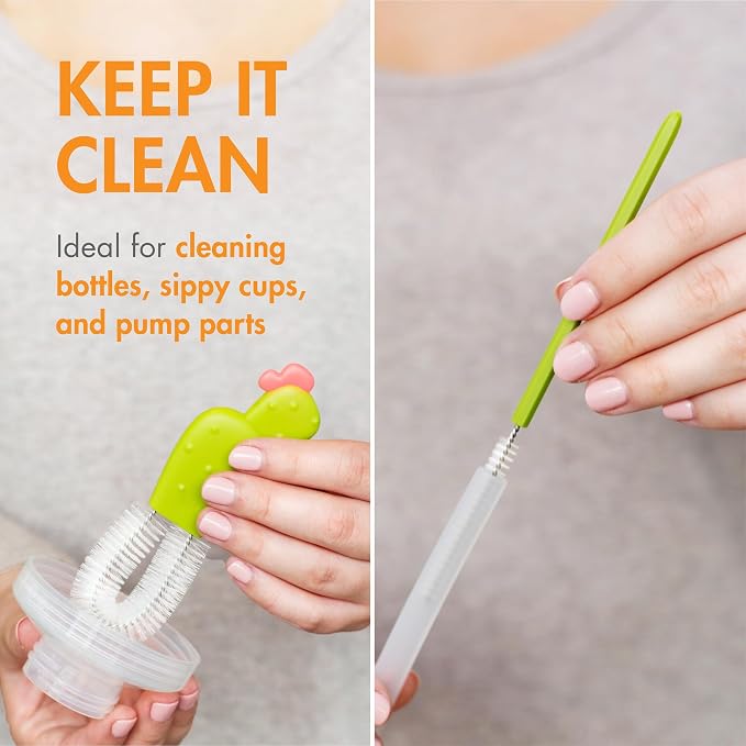 Boon Cacti Replacement Baby Bottle Brushes - Image 4